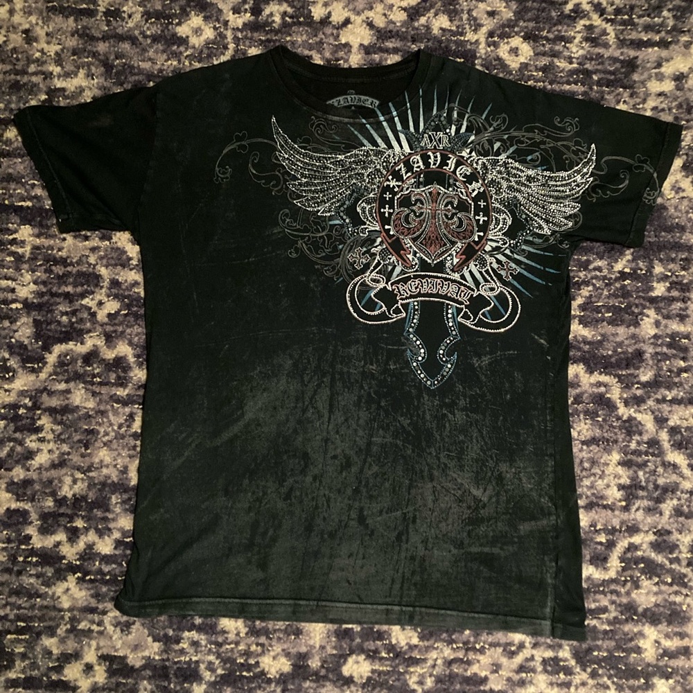 Vintage Y2K Affliction Style Xavier
AOP Tee Shirt